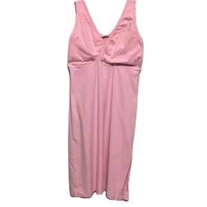Women’s AIMEE, Sleeveless, Midi Dress, Pink, Size Large